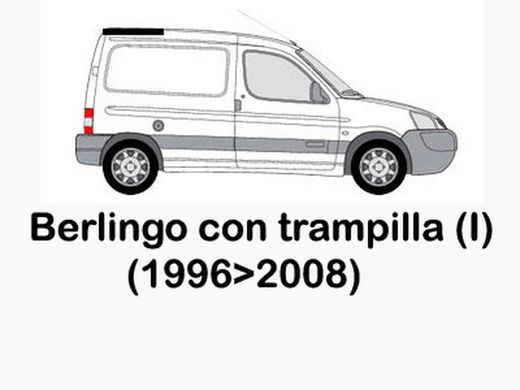 Berlingo con trampilla (I) (1996-->2008)