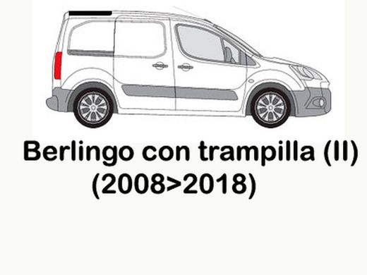 Berlingo con trampilla (II) (2008-->2018)