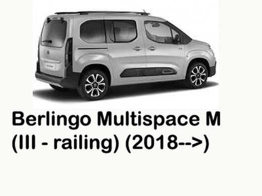Berlingo Multispace M (III - railing) (2018-->)