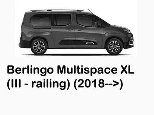 Berlingo Multispace XL (III - railing) (2018-->)