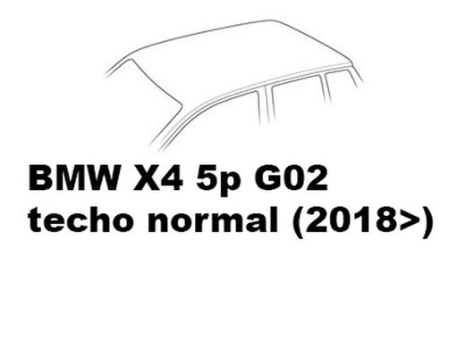 X4 (G02) 2019> techo normal