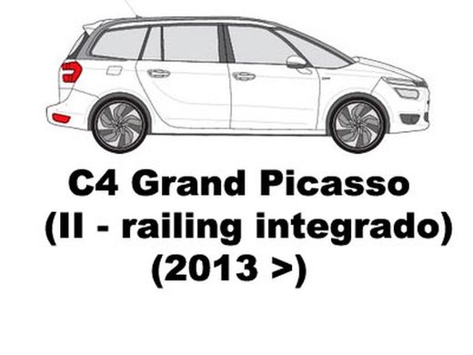 C4 Grand Picasso II 14> Con railing