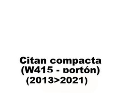Citan compacta (W415 - portón) 13>21
