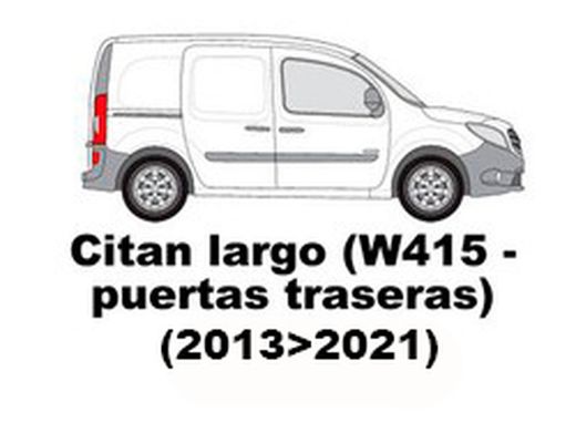 Citan largo (W415 - puertas traseras) 13>21