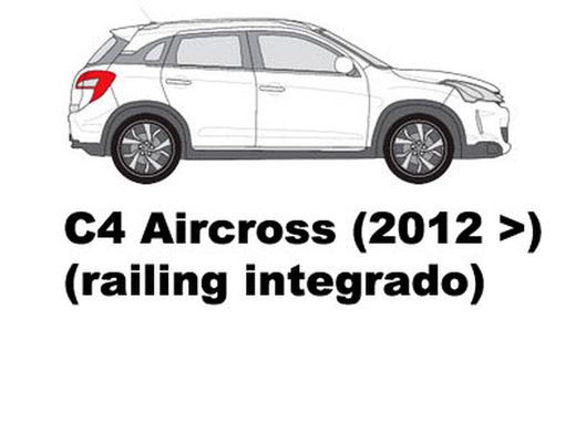 C4 Aircross con Railing 12>17