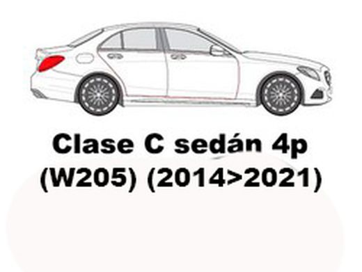 Clase C sedan (W205) 14>21