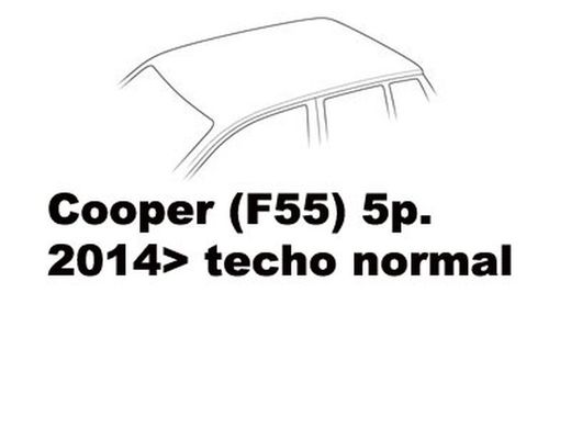 Cooper (F55) 5p. 2014> 2023  techo normal