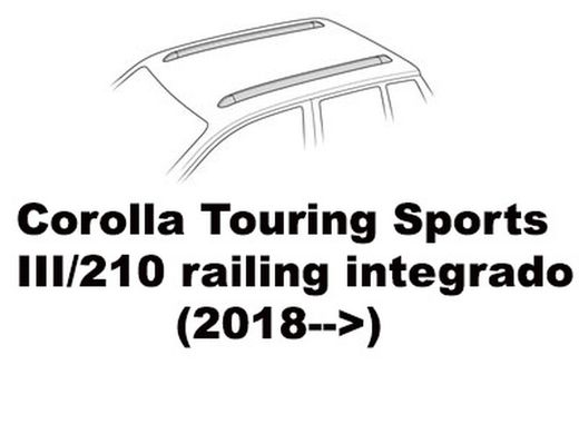 Corolla Touring Sports (III/210 - railing ) (2018-->)