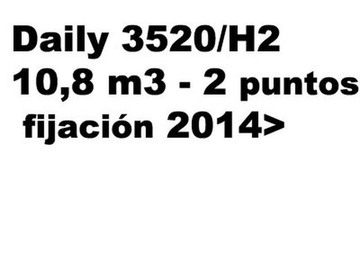 Daily 3520/H2 (10,8 m3) - 2 puntos fijación 14>