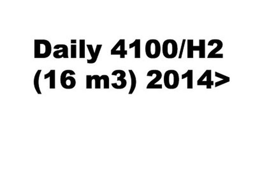 Daily 4100/H2 (16 m3) 2014>