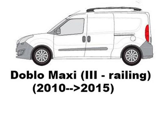 Doblo Maxi (III - railing) (2010-->2015)