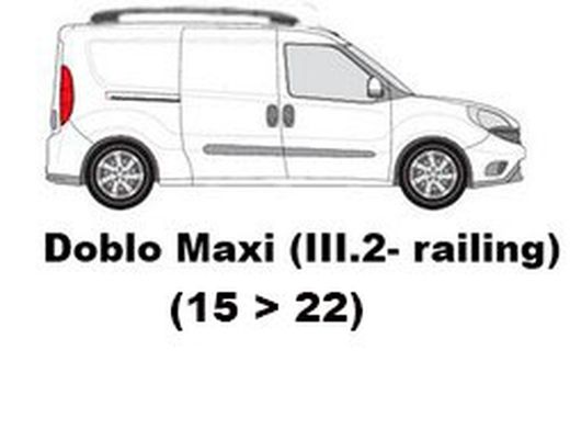 Doblo Maxi (III.2- railing) (15 > 22)