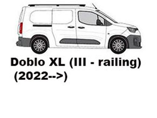 Doblo XL (III - railing) (2022-->)
