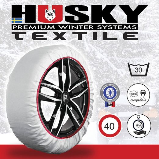 Fundas textiles nieve HUSKY & Fix&Go