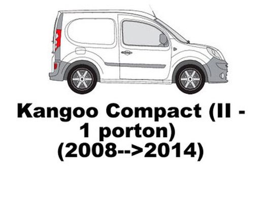 Kangoo Compact (II - portón) (2008-->2014)