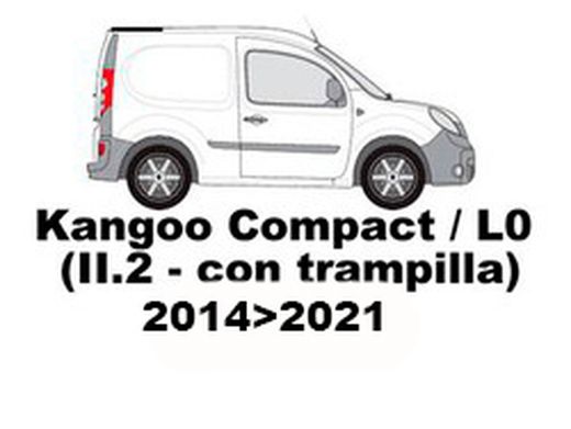 Kangoo Compact / L0 (II.2 - con trampilla) 14>21