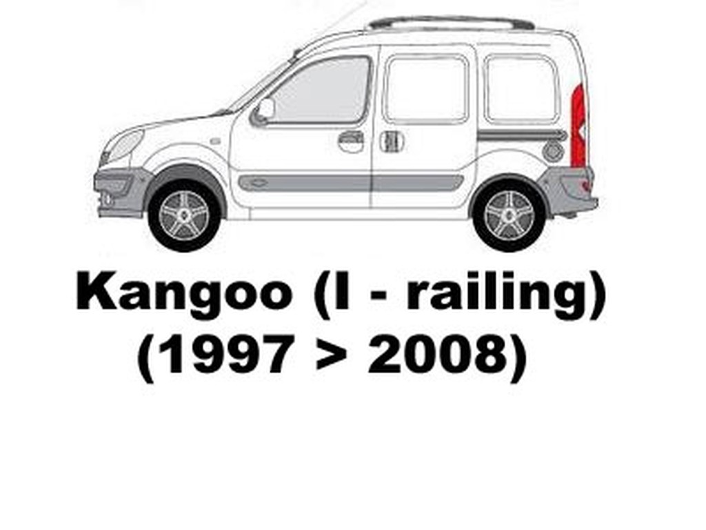 Renault Kangoo (I) (1997 - 2008) - BACAS DE COCHES Y FURGONETAS