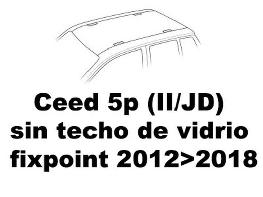 Cee`d 5p 12>18 Fixpoint -sin techo cristal-