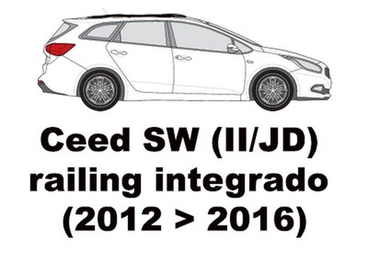 Cee´d familiar 12>18 con railing