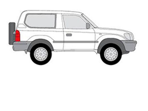 Land Cruiser 3p. J90 96>02 vierteaguas