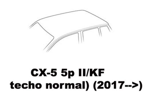 CX-5 II 2017> techo normal