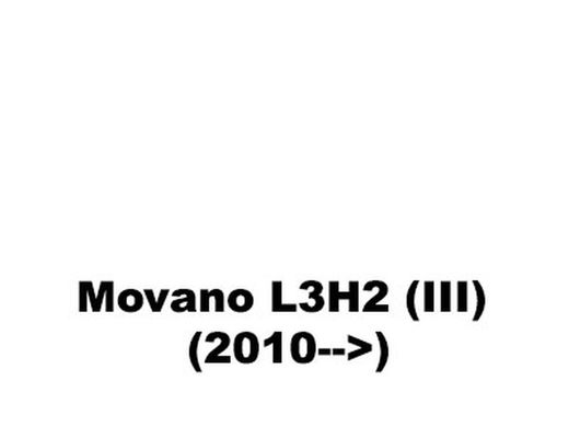 Movano L3H2 (III) (2010-->)