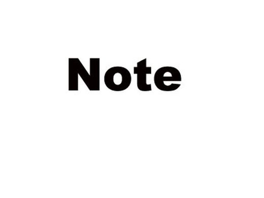 NOTE