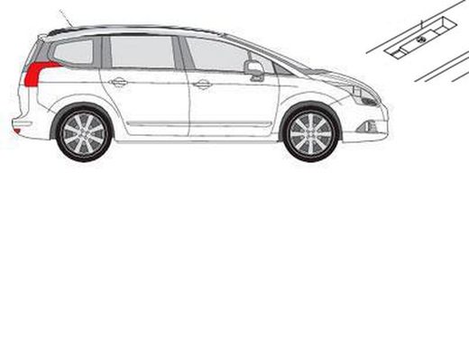 5008 sportpack 09>17 rail integrado