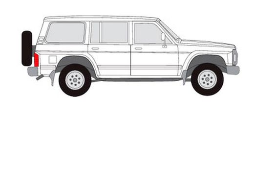 Patrol GR 5p (Y60/Y61 - vierteaguas) (88>97)