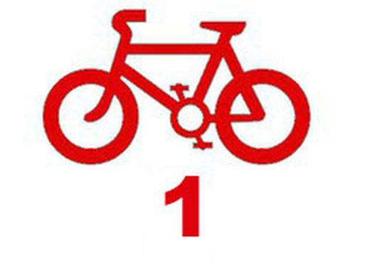 Porta bicicletas de bola 1 bicis