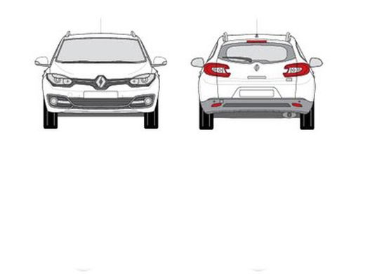 Megane III Sport Tourer 09>16 con barras