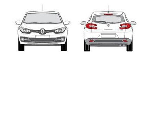 Megane III Sport Tourer 09>16 techo normal