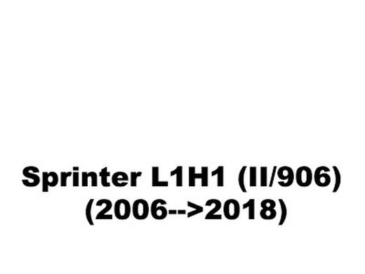 Sprinter L1H1 (II/906) (2006-->2018)