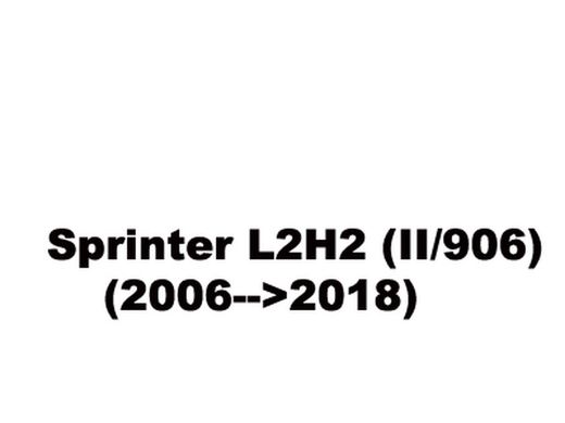 Sprinter L2H2 (II/906) (2006-->2018)