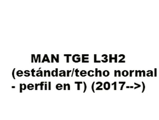 TGE L3H2 (estándar/techo normal - perfil en T)  2017>