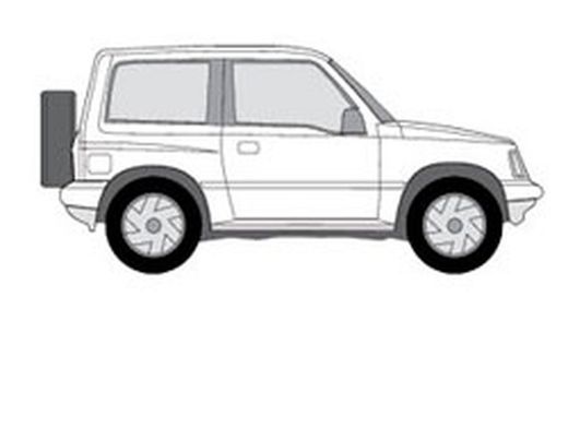 Vitara 3p (89->98) techo metálico