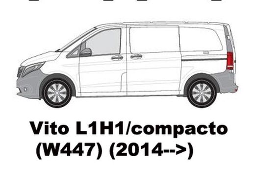 Vito L1H1/compacto (W447) (2014-->)