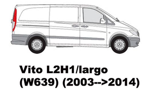 Vito L2H1/largo (W639) (2003-->2014)