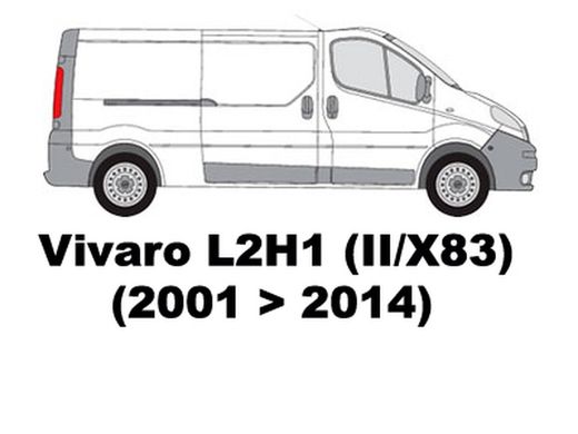 Vivaro L2H1 (II/X83) (2001-->2014)
