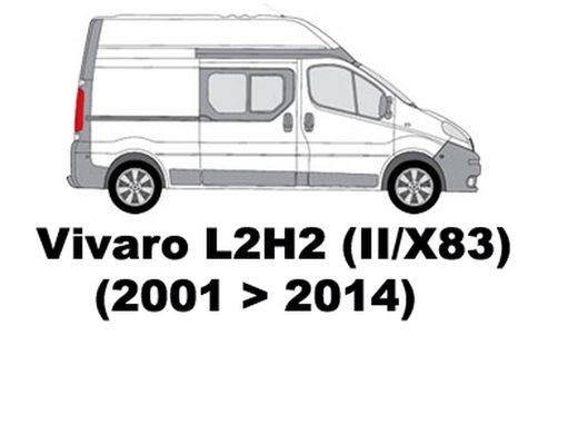 Vivaro L2H2 (II/X83) (2001-->2014)