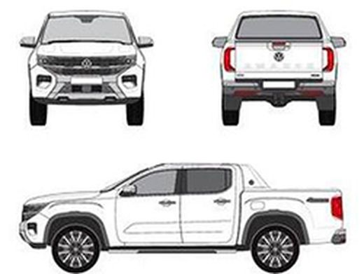 Amarok 4p Doble Cabina 23> techo normal