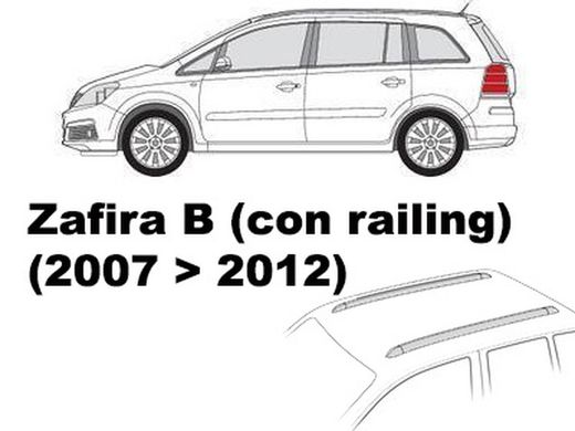 Zafira B 08>12 Railing