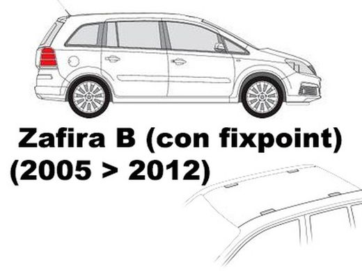 Zafira B 05>12 c/ punto fijación