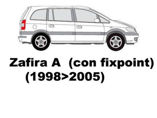 Zafira A 98>05 c/punto fijación