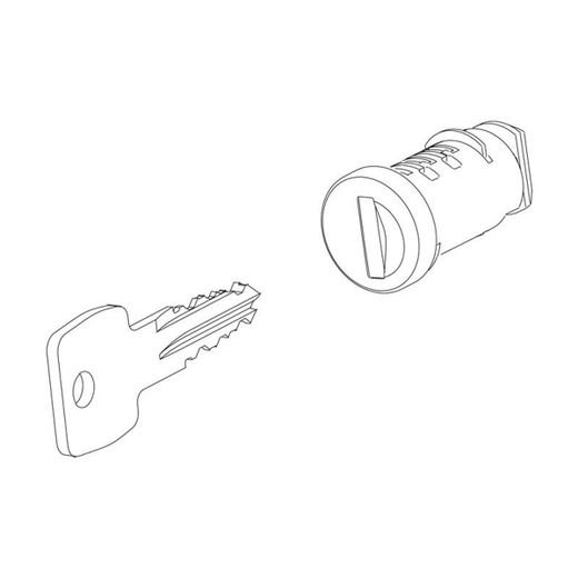 1 llave + bombín Thule desde N151>N250