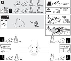 145377 Kit Thule Land Rover Ranger Sport (L491) 5p. 22>