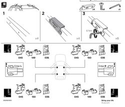 Barras Thule WingBar Evo negras Trax II 23>