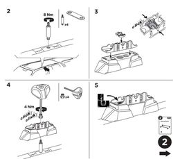 187035 Kit Thule Mt.L200/F.Fullback/MT.Triton