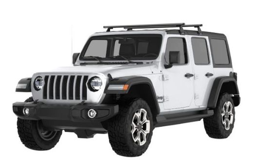 2 Barras Alu Cargo para Wrangler 2/4p. 18> (JL - techo duro) para Wrangler 2/4p. 18> (JL - techo duro)