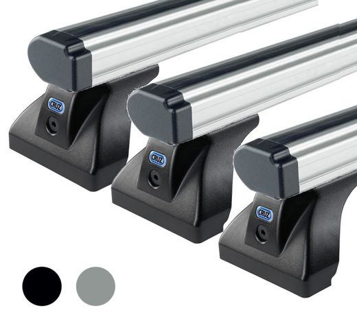3 Barras Alu Cargo para Jumpy/Scudo/Expert (07->16) & ProAce (13->16)L2H1